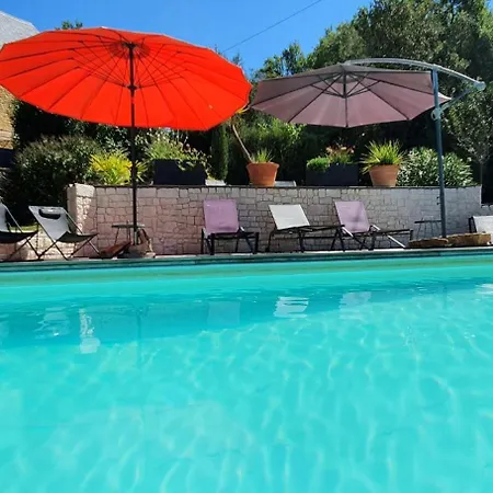 Le Clos D'o Maison De Charme La Salamandre Avec Sa Piscine Chauffee Proche De Sarlat Holiday home Prats-de-Carlux