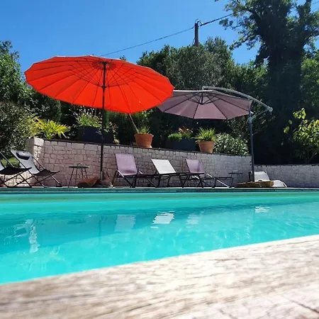 Le Clos D'o Maison De Charme La Salamandre Avec Sa Piscine Chauffee Proche De Sarlat Prats-de-Carlux